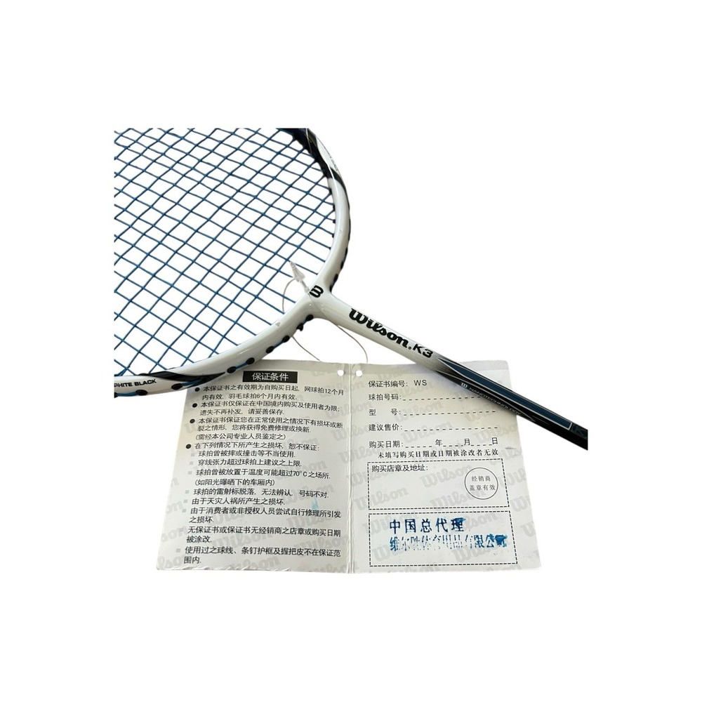Wilson K3 Factor nCode Badminton Racquet New With Case - Picture 14 of 16